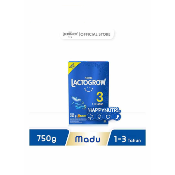 Lactogrow 3 Madu 750G Susu Pertumbuhan