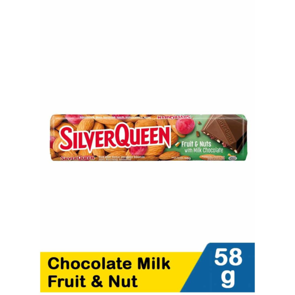 Silver Queen 58G Chocolate Milk Fruit & Nut