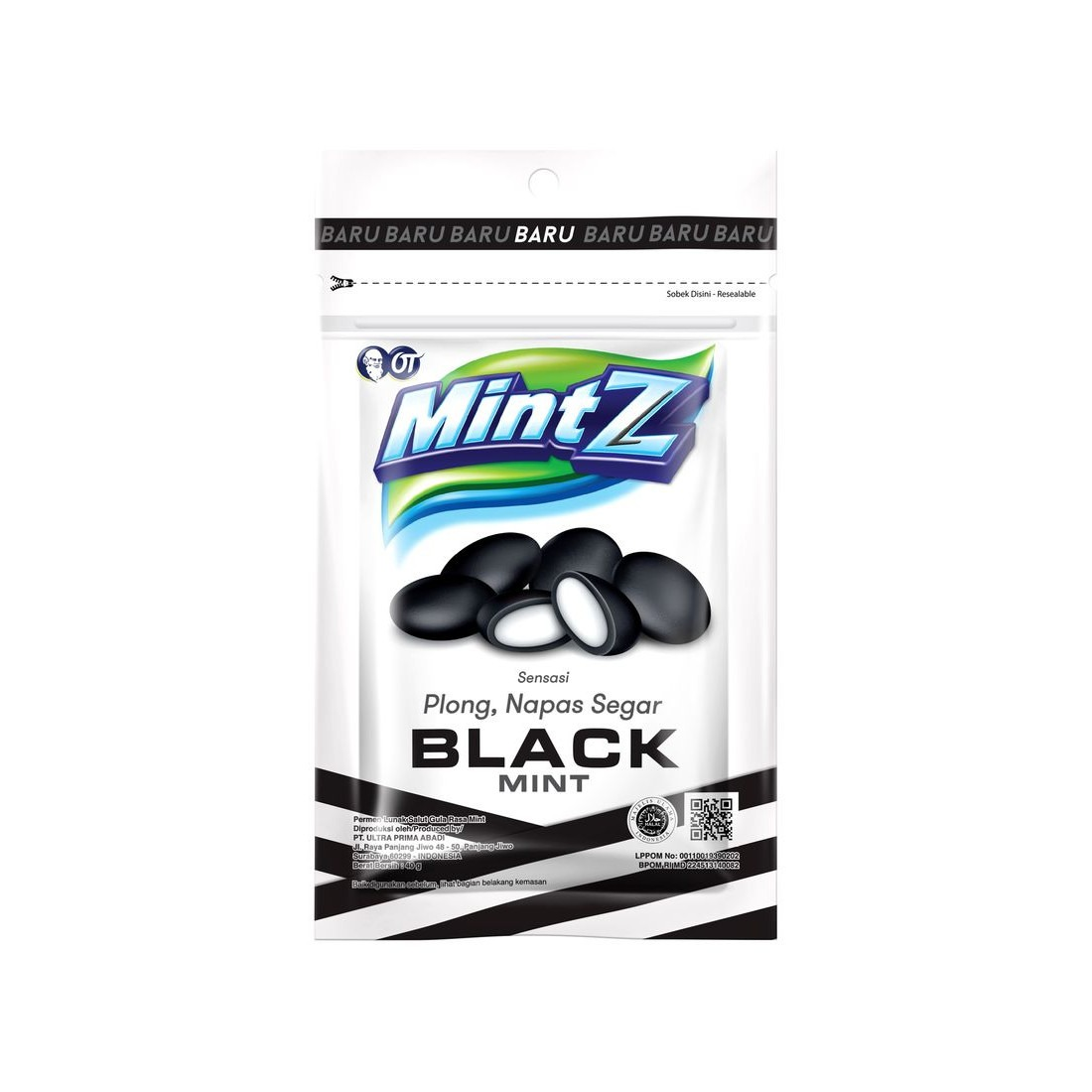 Mintz 40G Candy Black Mint