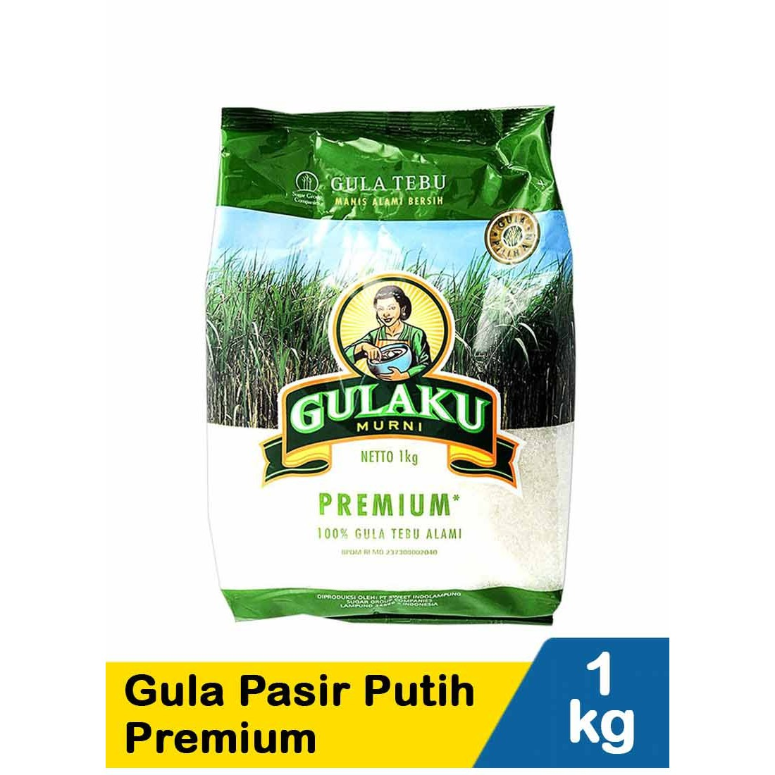 Gulaku 1Kg Gula Tebu Premium