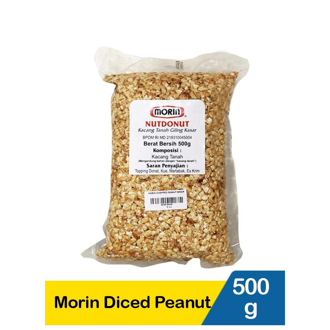 Morin 500g Diced Peanut
