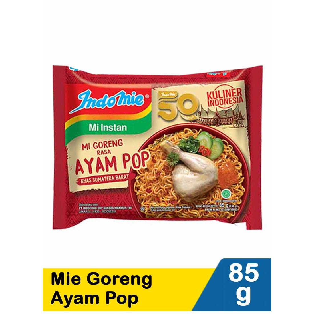 Indomie 85G Mie Goreng Ayam Pop