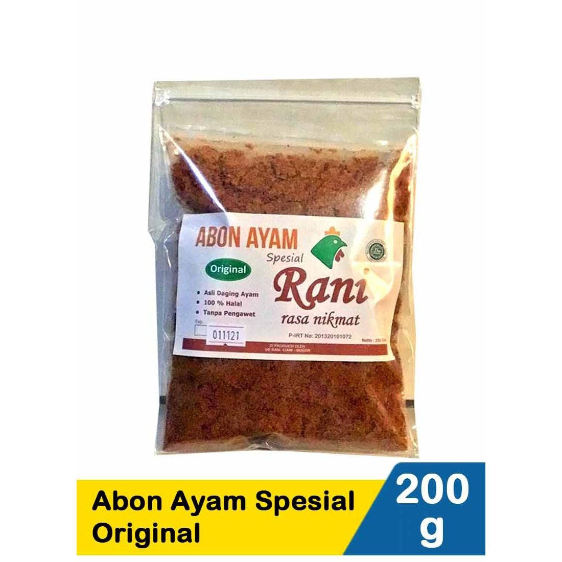 Rani 250g Abon Ayam Spesial Original