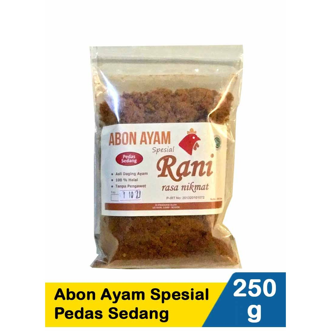 Rani 250g Abon Ayam Spesial Pedas