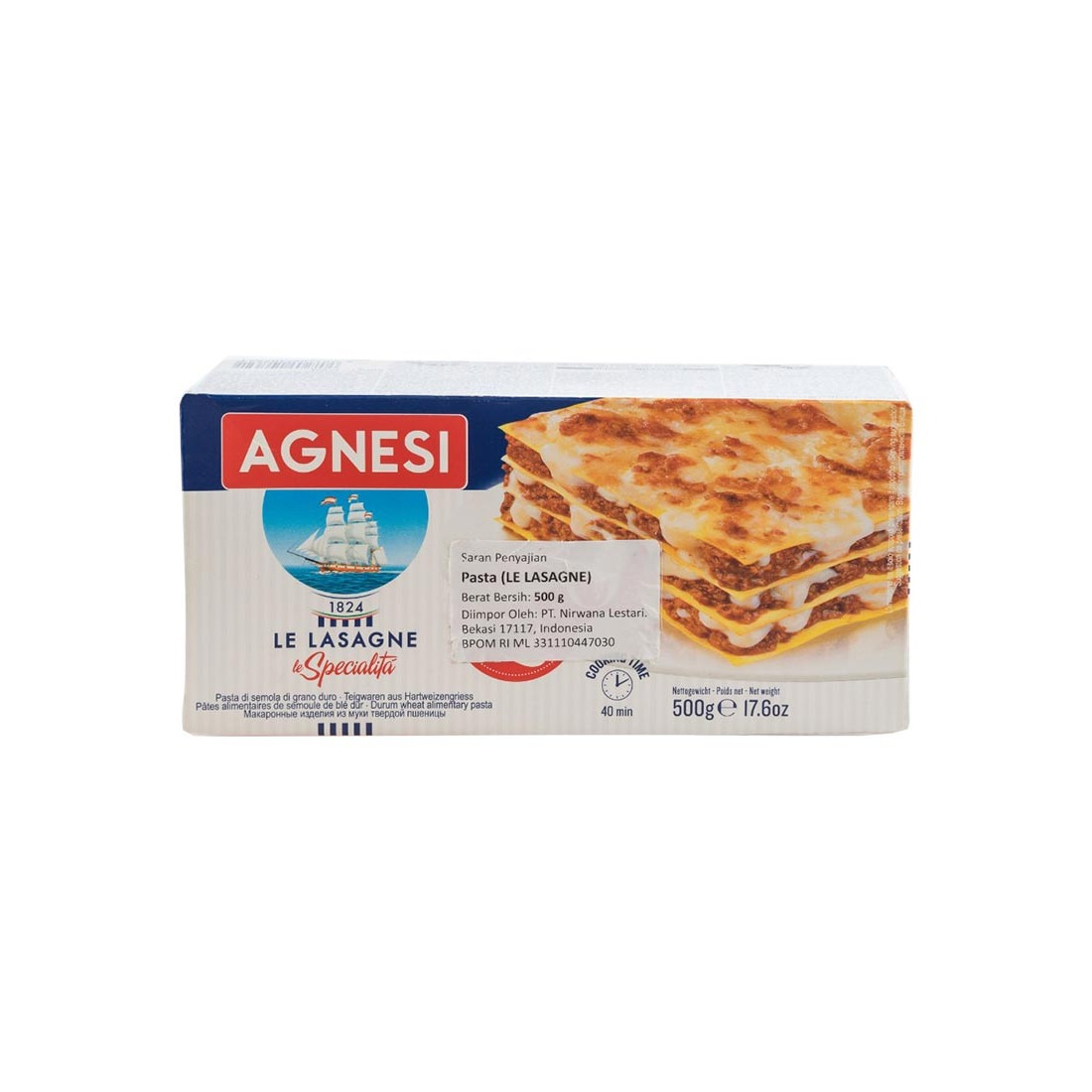 Agnesi LAsagna 500G