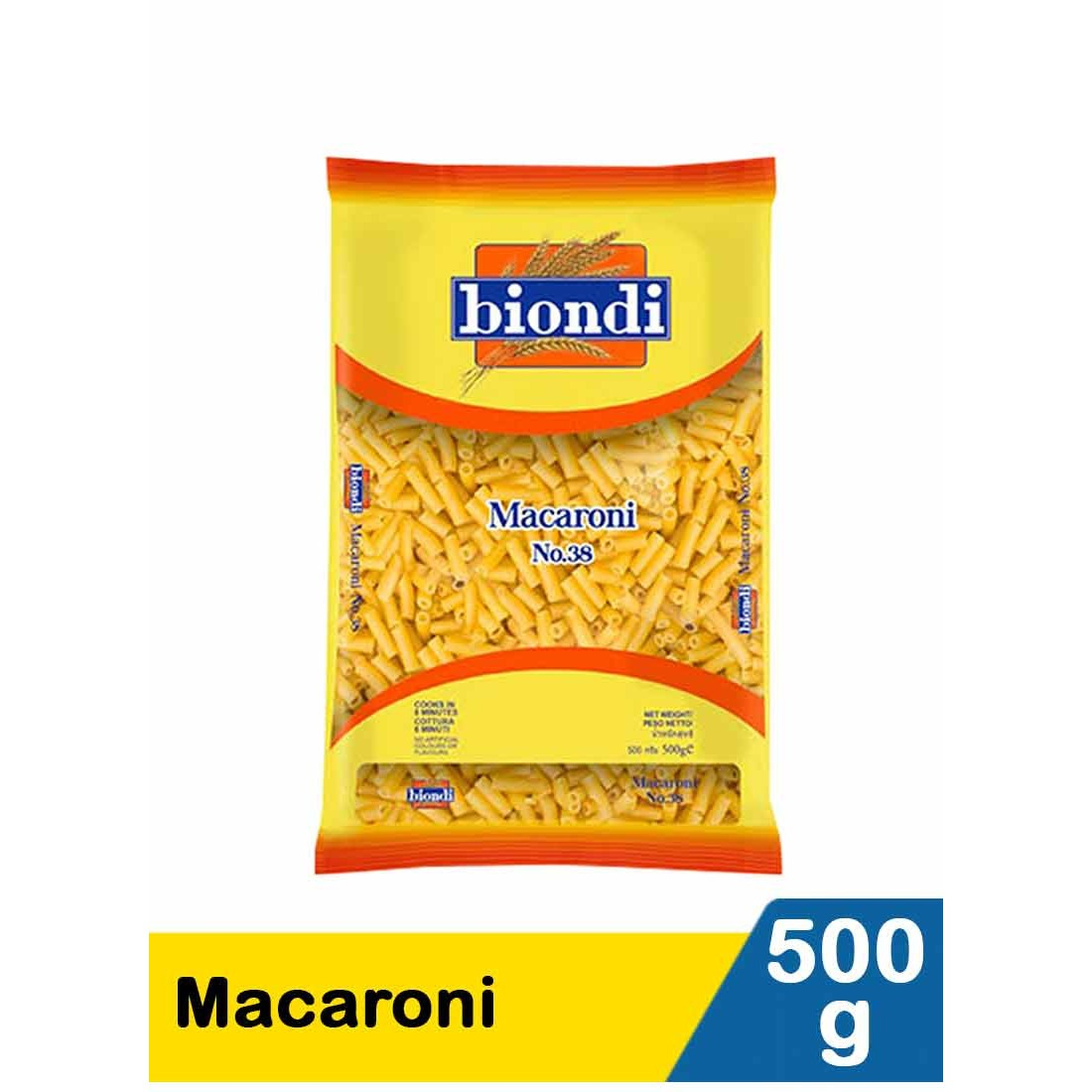 Biondi 500G Macaroni No.38