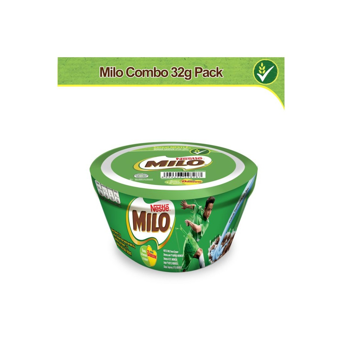 Milo 32G Cereal Balls Combo Pack Coklat