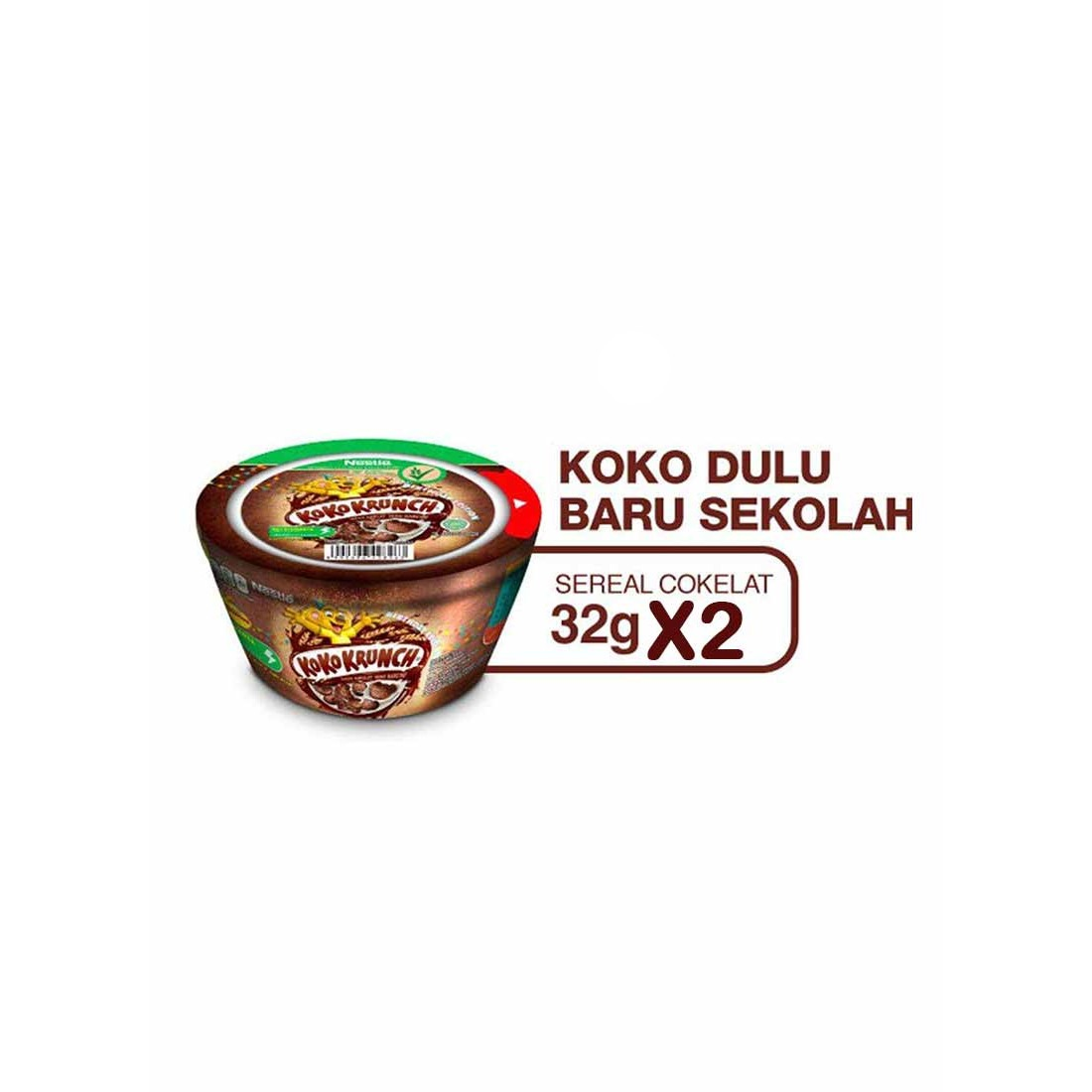 Nestle Koko Krunch 2X32G Cereal Breakfast Combo Onpack