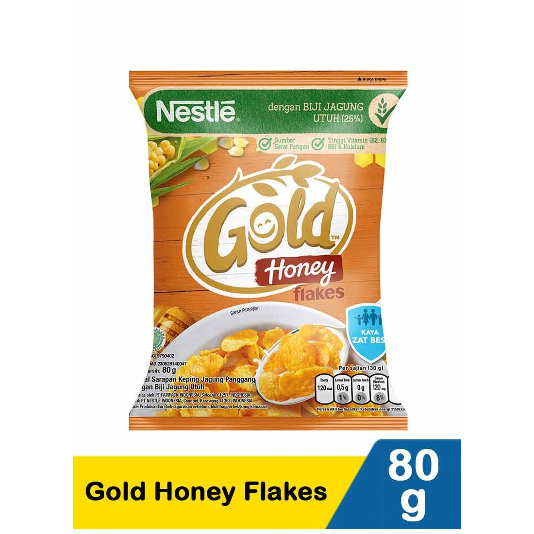Nestle 80G Gold Honey Flakes