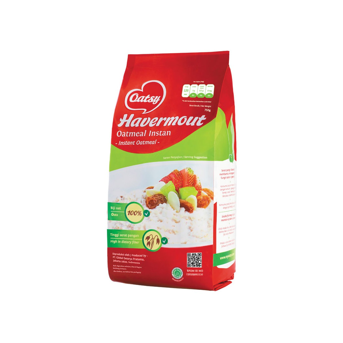 Oatsy 750g Havermout Instant Oatmeal