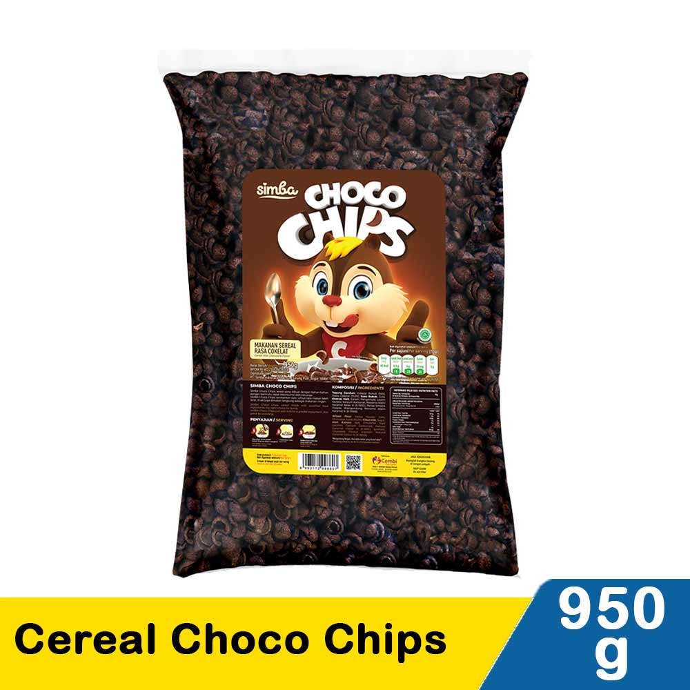 Simba 950G Cereal Choco Chips