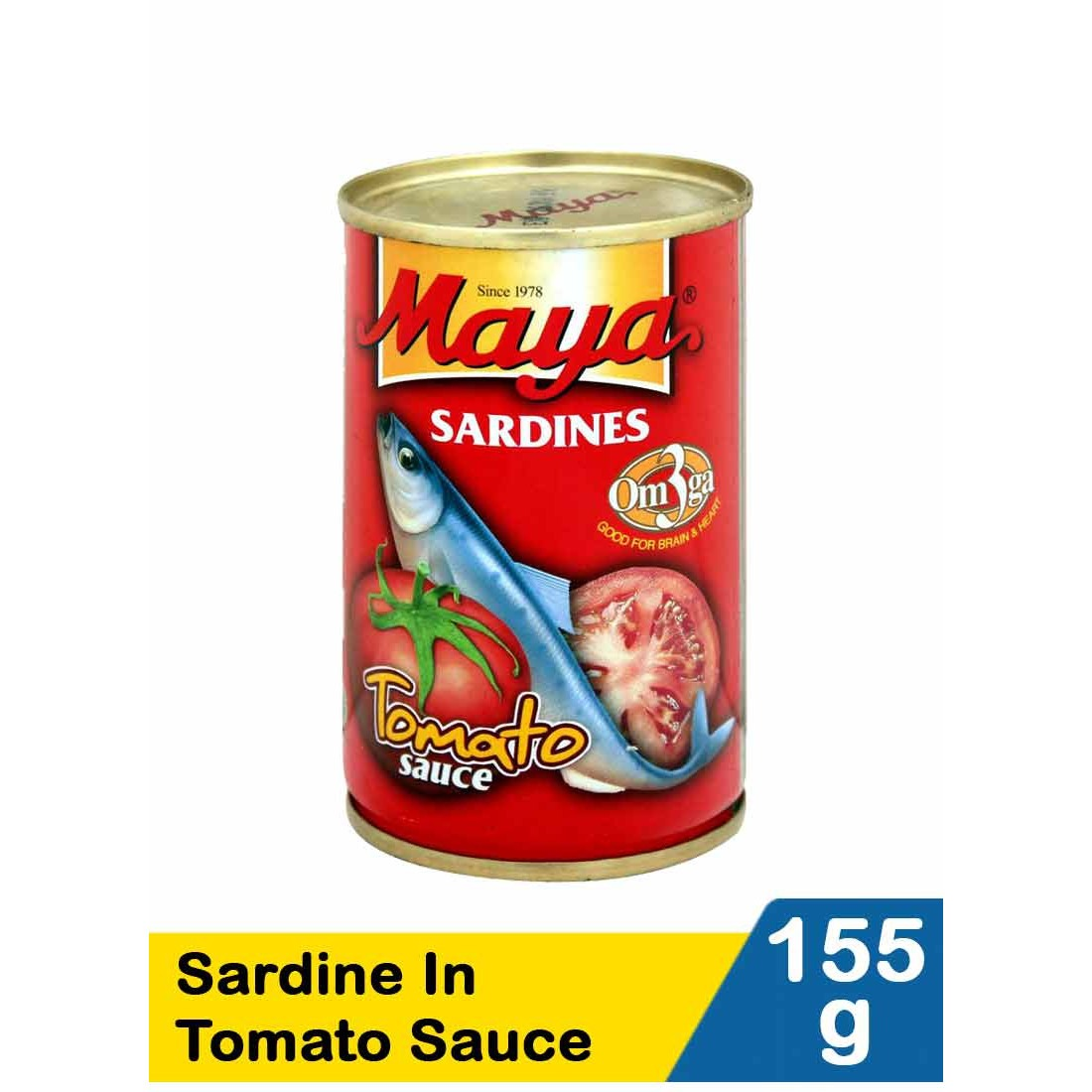 Maya 155G Sardines In Tomato Sauce