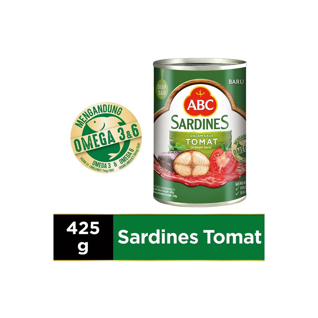 Abc 425G Sardines Tomat