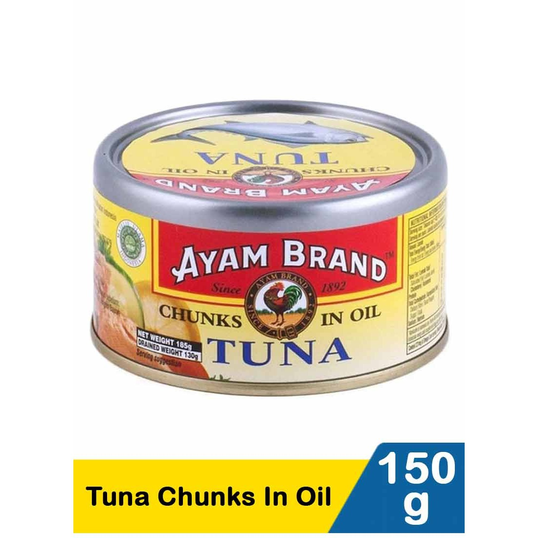 Ayam Brand 150G Tuna Chunks In Oil