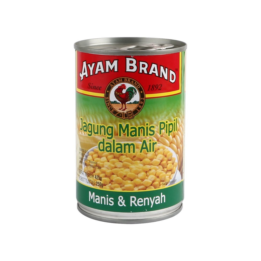 Ayam Brand 425g Whole Kernel Corn In Water