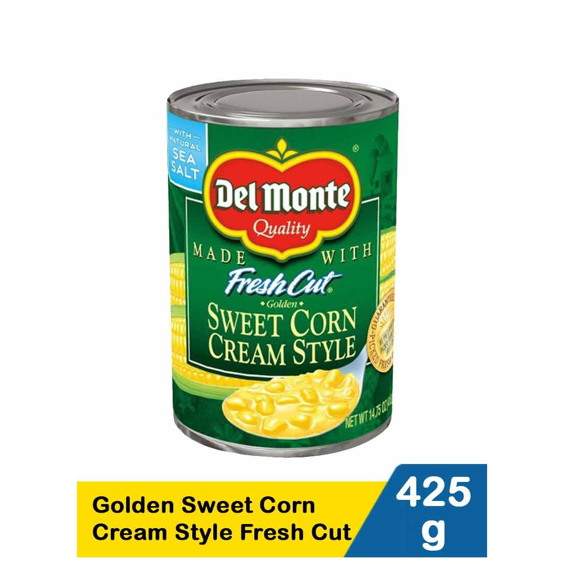 Delmonte 425g Golden Sweet Corn Cream Style Fresh Cut
