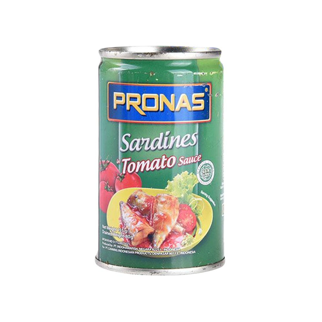 Pronas 155G Sardines In Tomato Sauce - Gerai Cahaya Indonesia