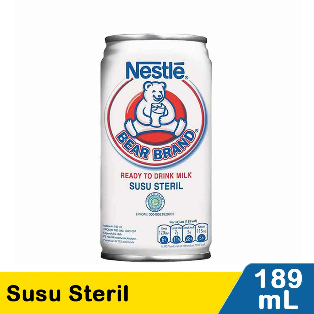 Bear Brand 189Ml Susu Encer Steril