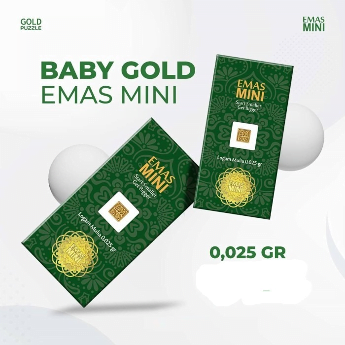 0.025 0.05 0.01 0.02 Gram Emas Mini Secure Card